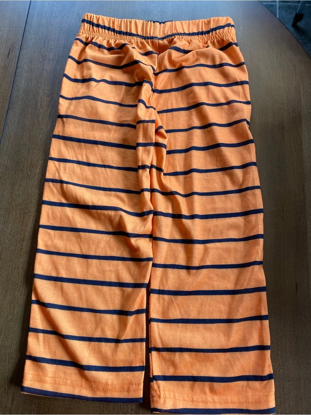 New Hope & Wonder Halloween 4T Sleep Pants Orange & Black Striped